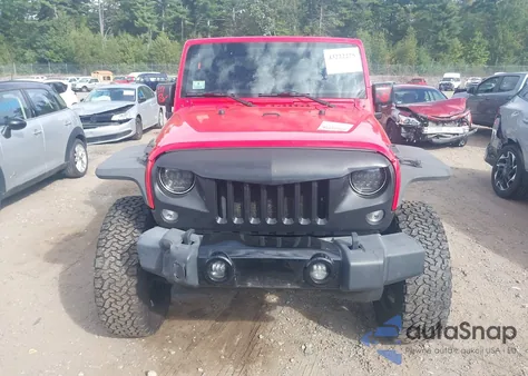 2014 Jeep Wrangler Willys Wheeler из США, поврежденный, VIN 1C4AJWAG4EL322761